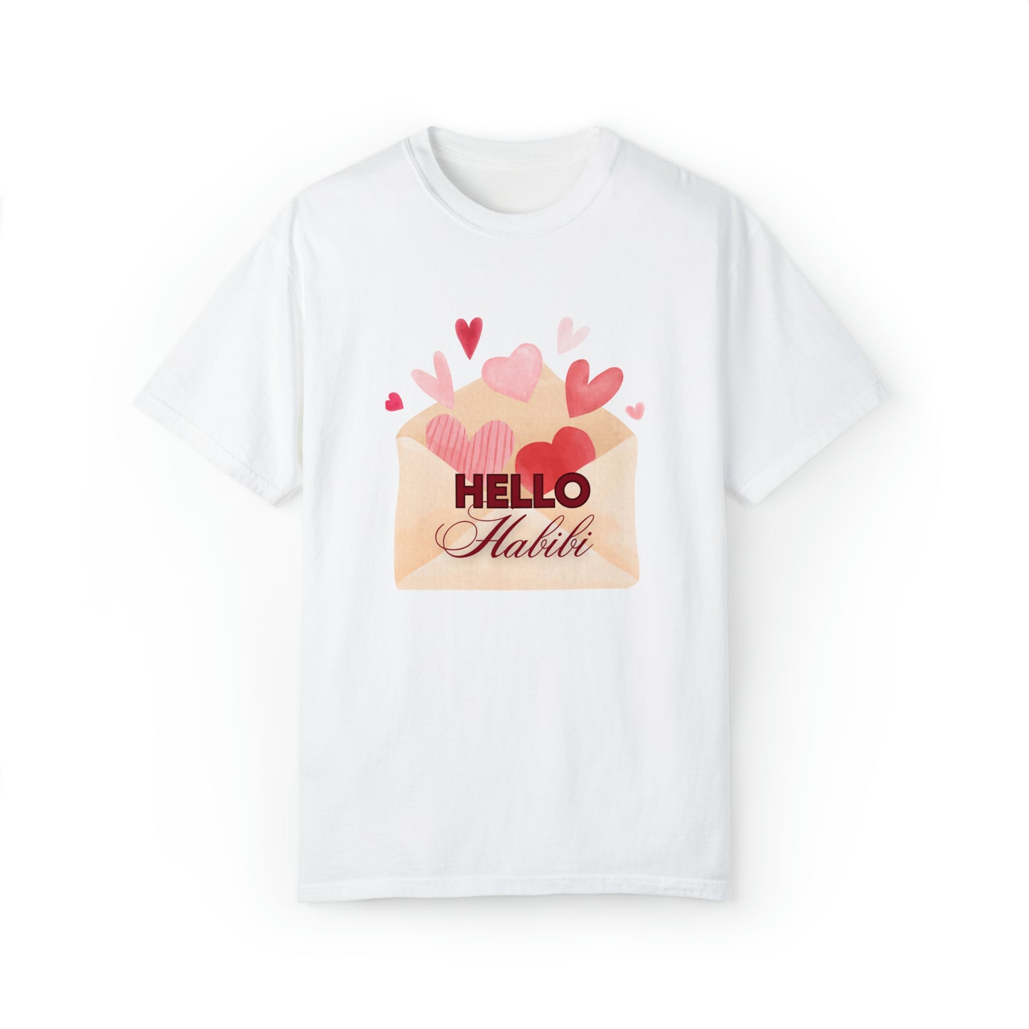Hello Habibi Garment-Dyed T-shirt