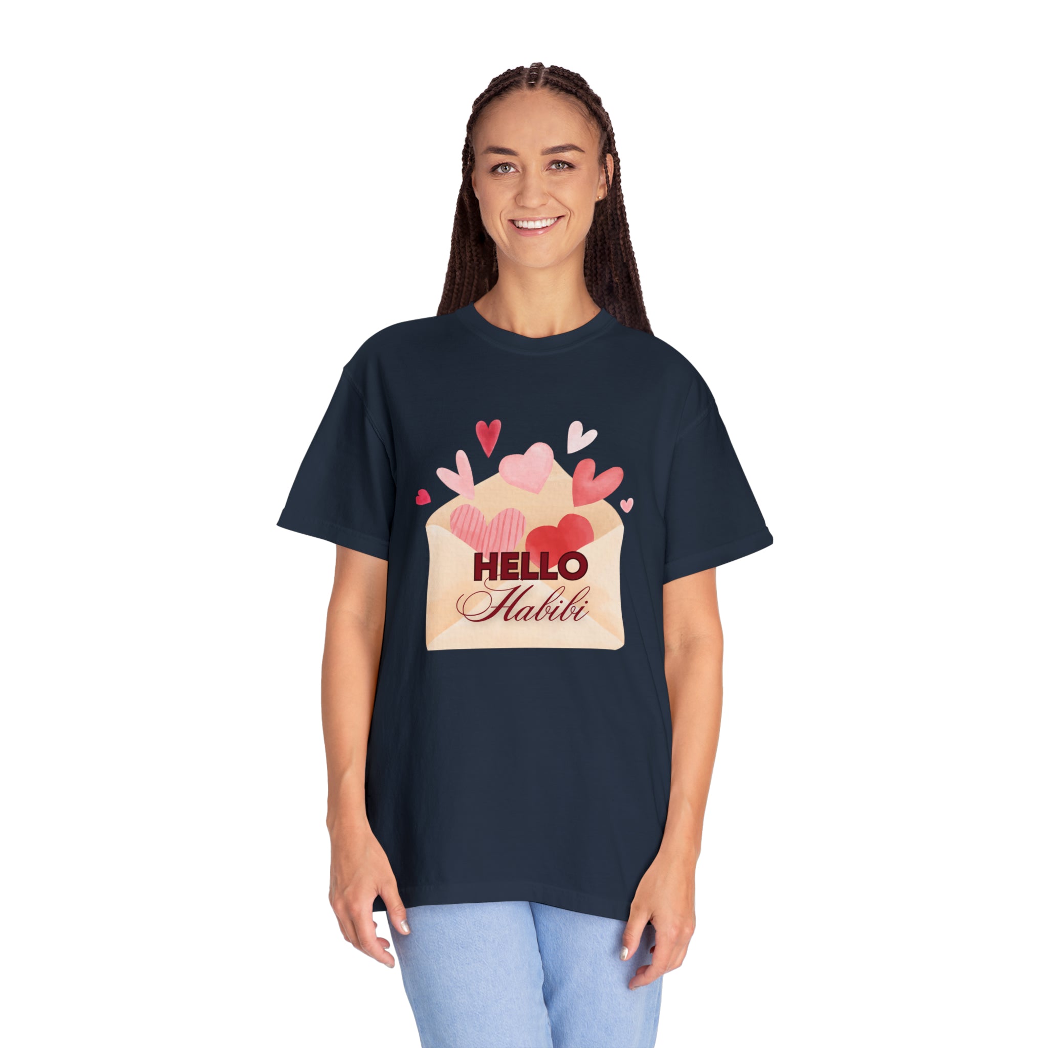 Hello Habibi Garment-Dyed T-shirt